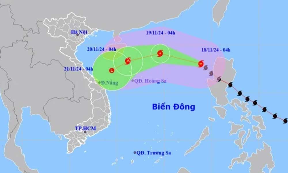 Typhoon Man-yi enters East Sea, becoming Storm No. 9